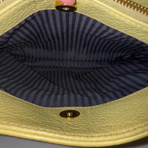 Vintage Coach Sonoma Leather Shoulder/Crossbody Bag Pistachio Green - Picture 10 of 12